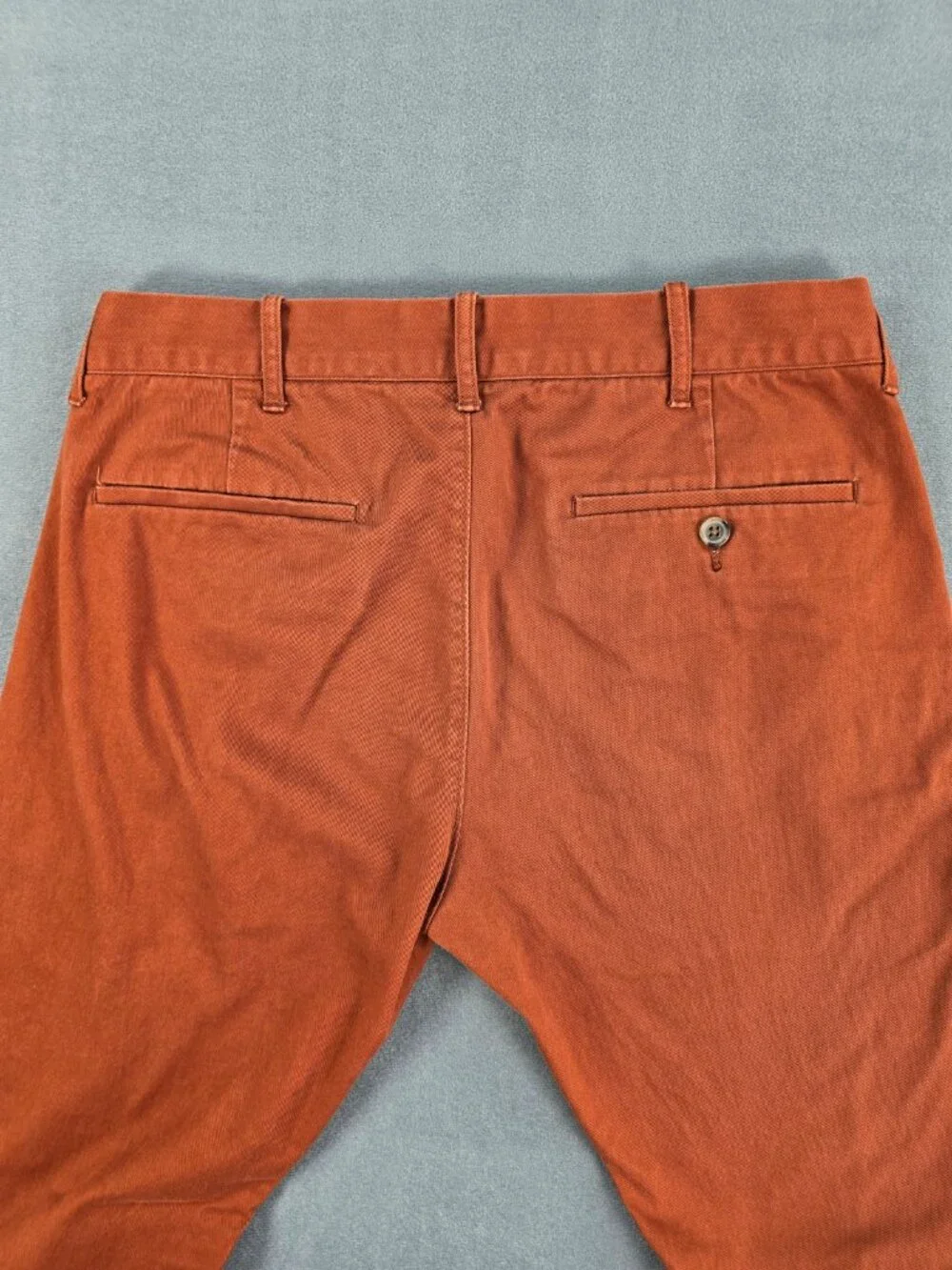 J. Crew Mercantile Flex Men's Slim Chino Pants 31x32 Burnt Orange